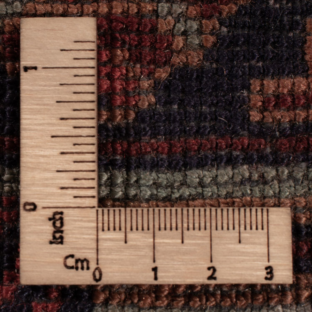 Tapis Belutsch - 200 x 122 cm - rouge foncé