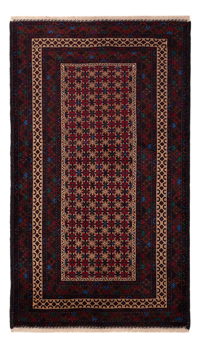 Tapis de couloir Tapis Belutsch - 200 x 114 cm - rouge foncé