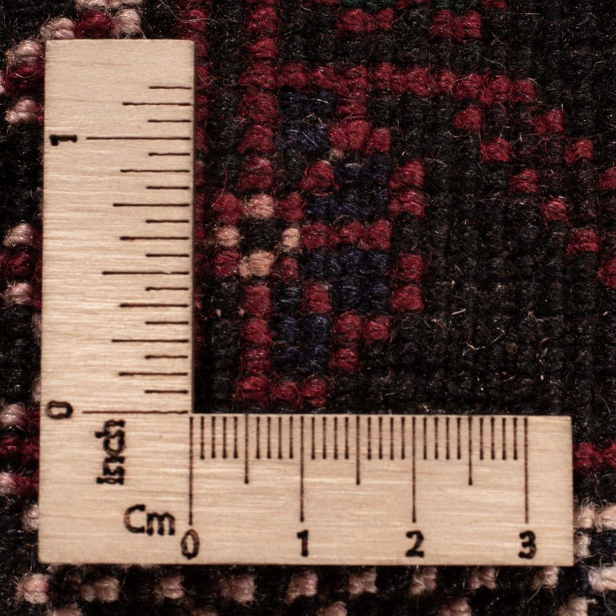 Tapis Belutsch - 192 x 127 cm - rouge foncé