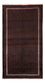 Tapis de couloir Tapis Belutsch - 236 x 122 cm - marron foncé