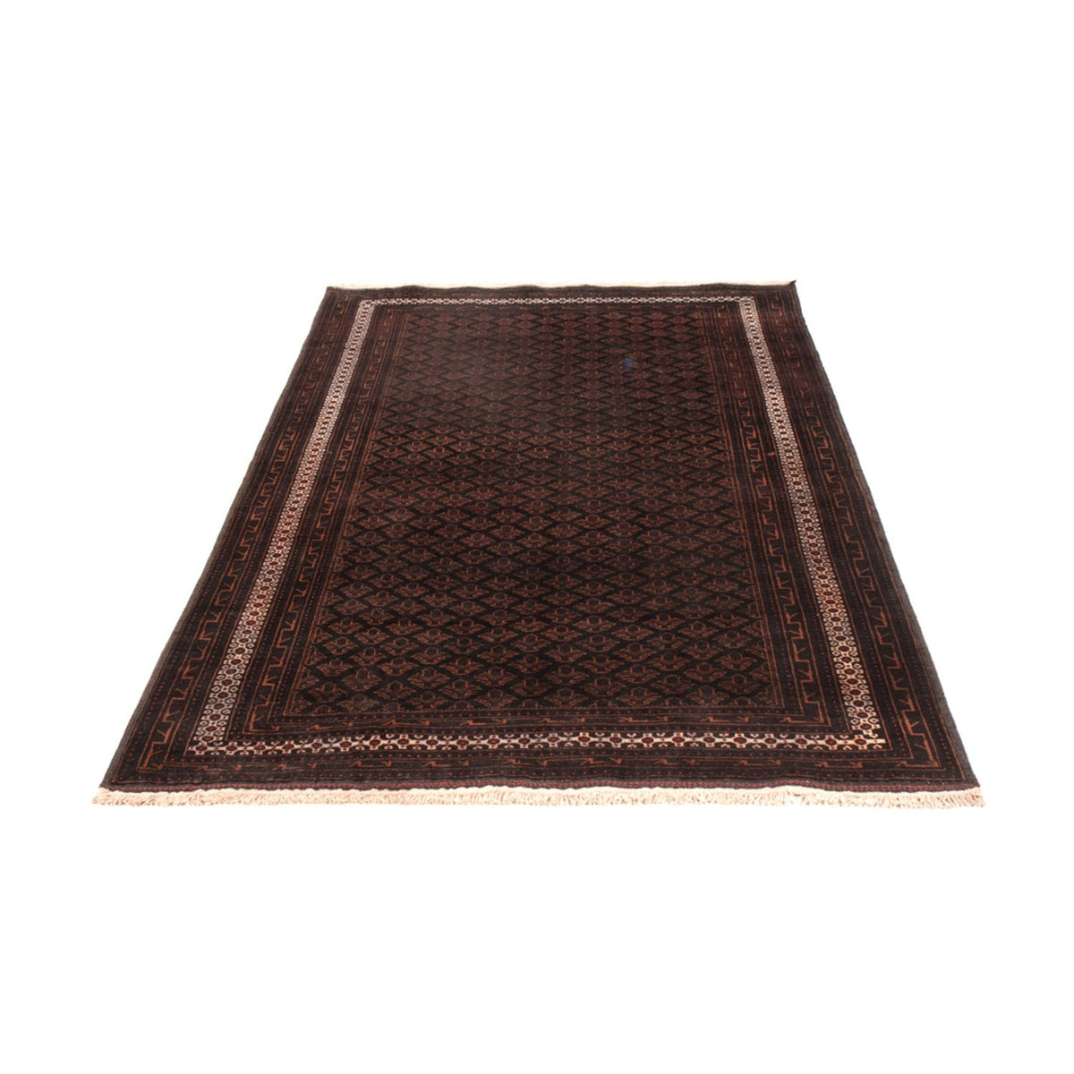 Tapis de couloir Tapis Belutsch - 236 x 122 cm - marron foncé