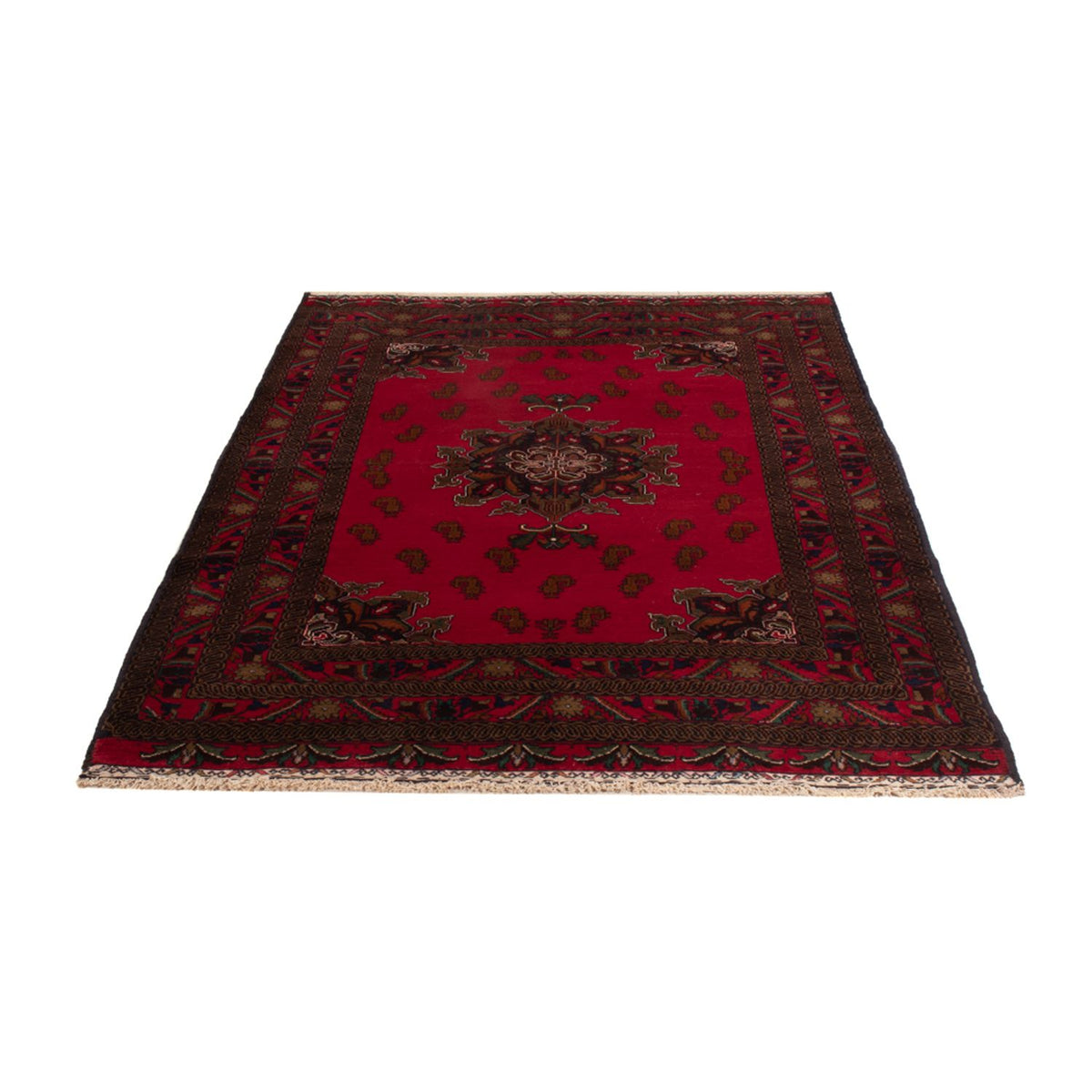 Tapis Belutsch - 201 x 123 cm - rouge