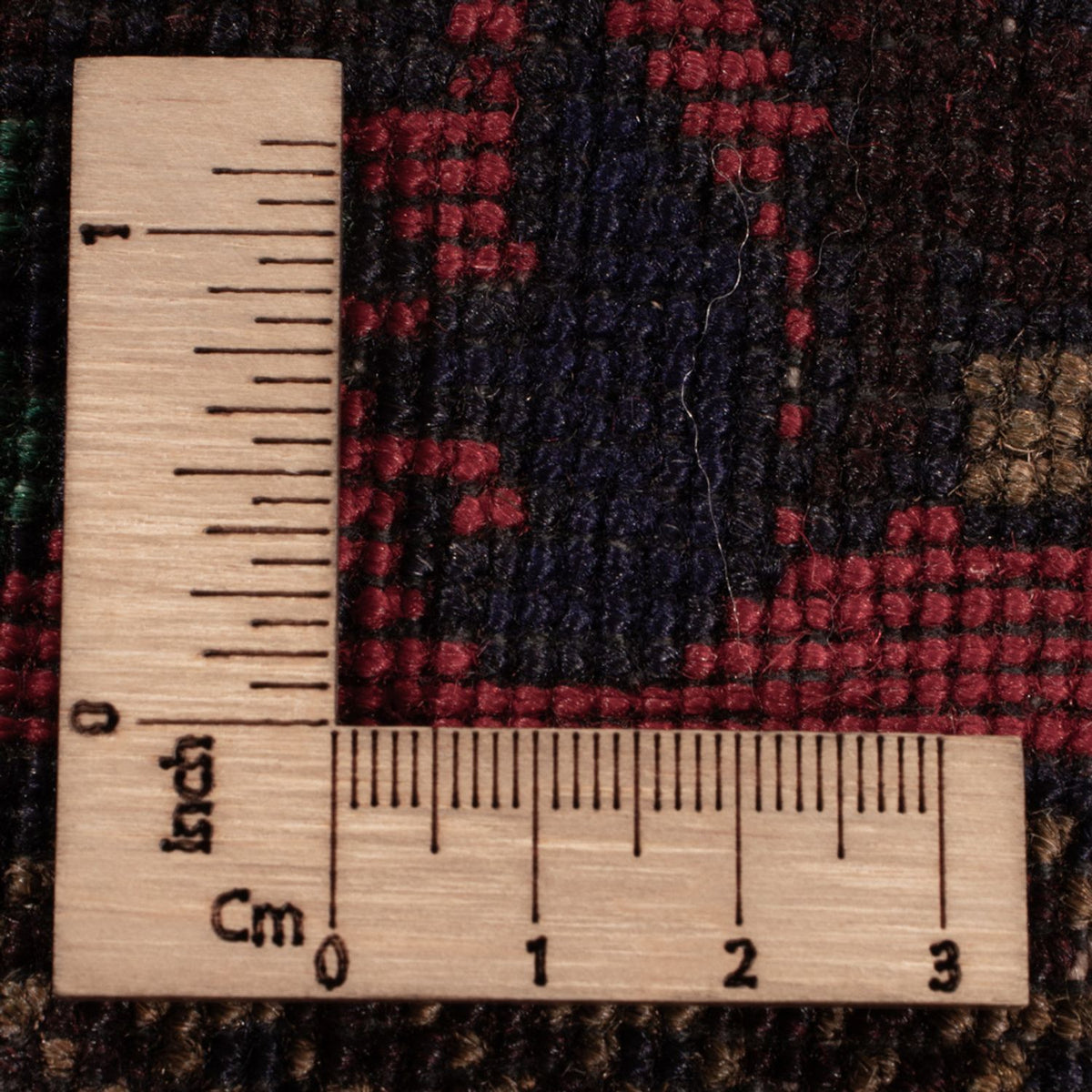 Tapis Belutsch - 201 x 123 cm - rouge