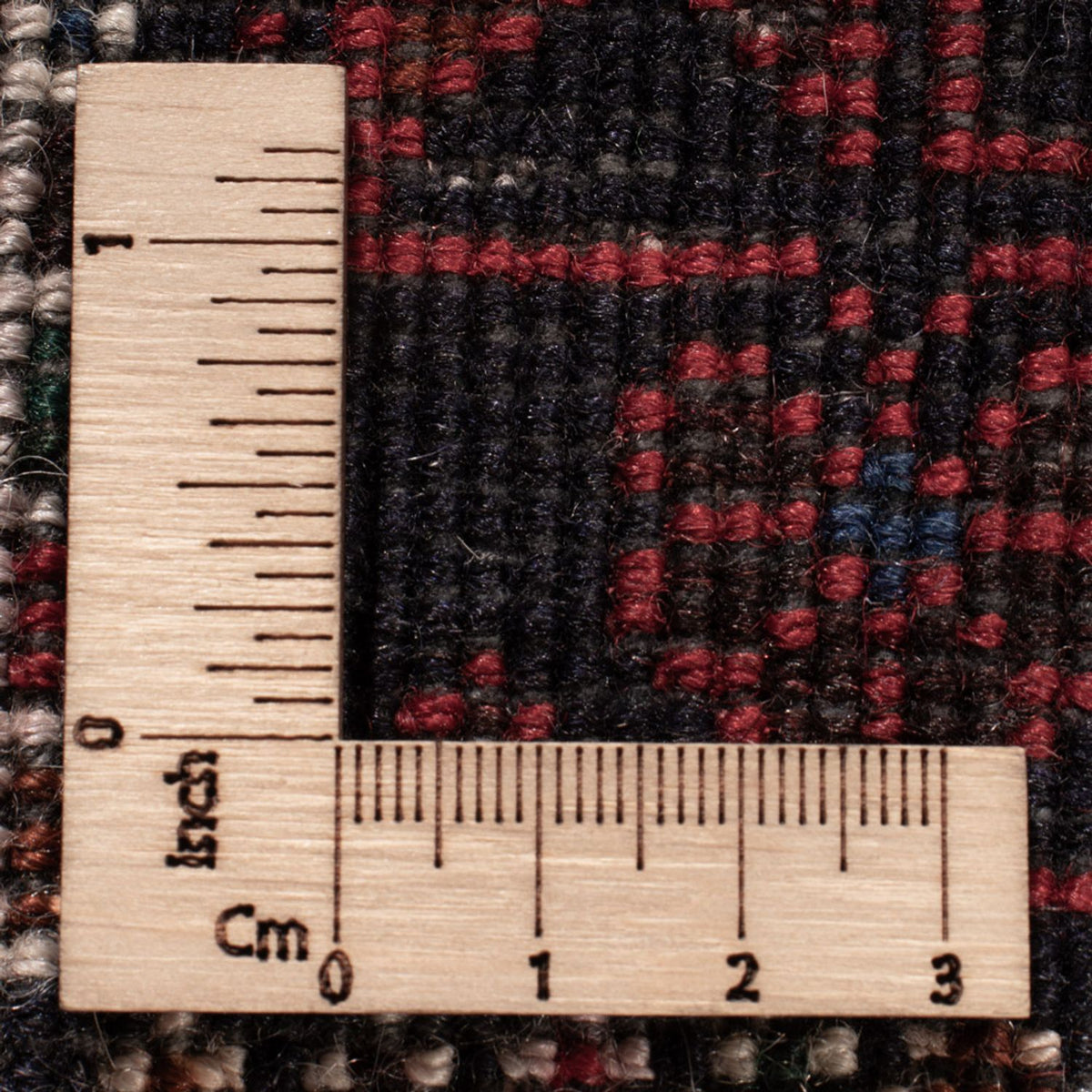 Tapis Belutsch - 202 x 119 cm - rouge foncé