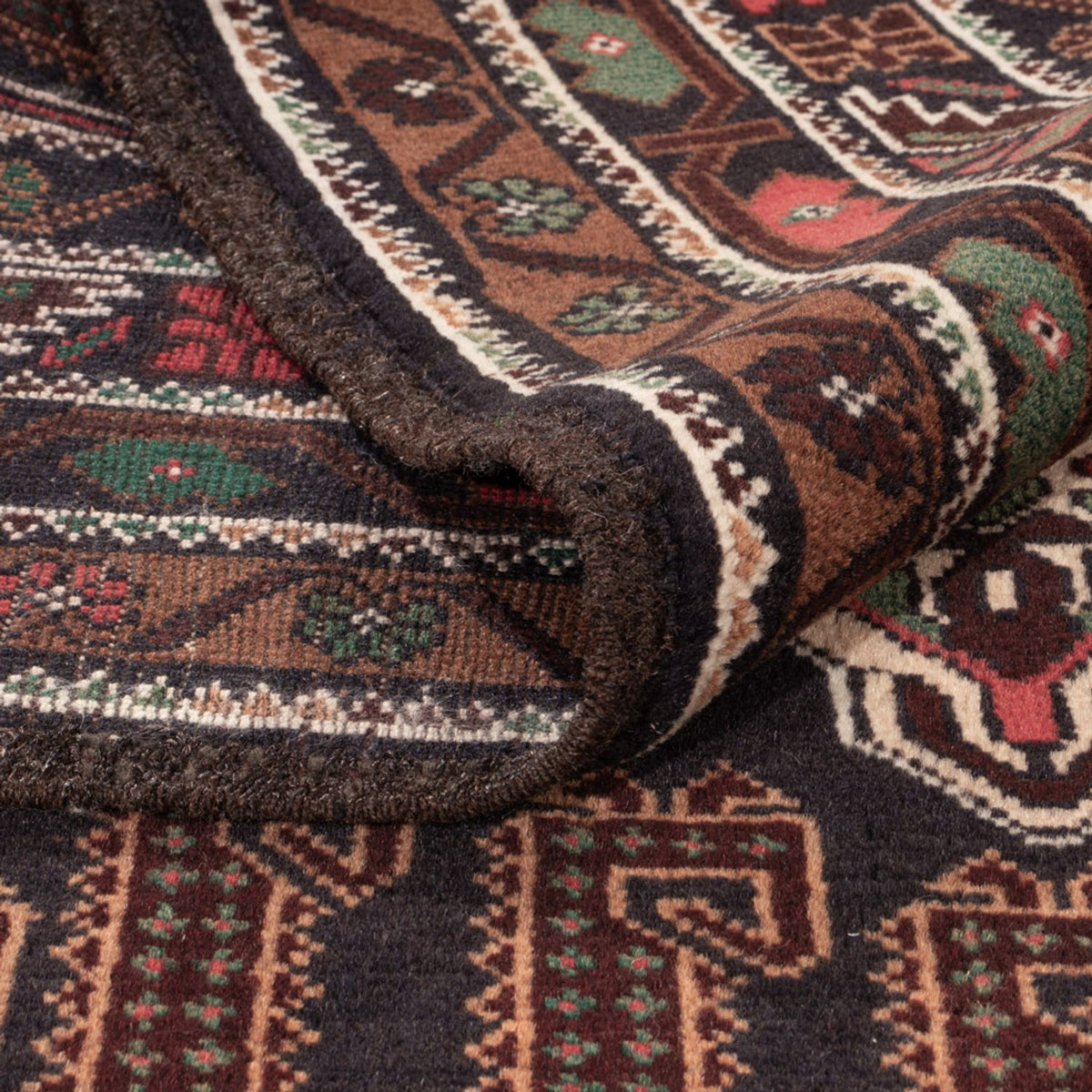 Tapis Belutsch - 192 x 112 cm - beige foncé