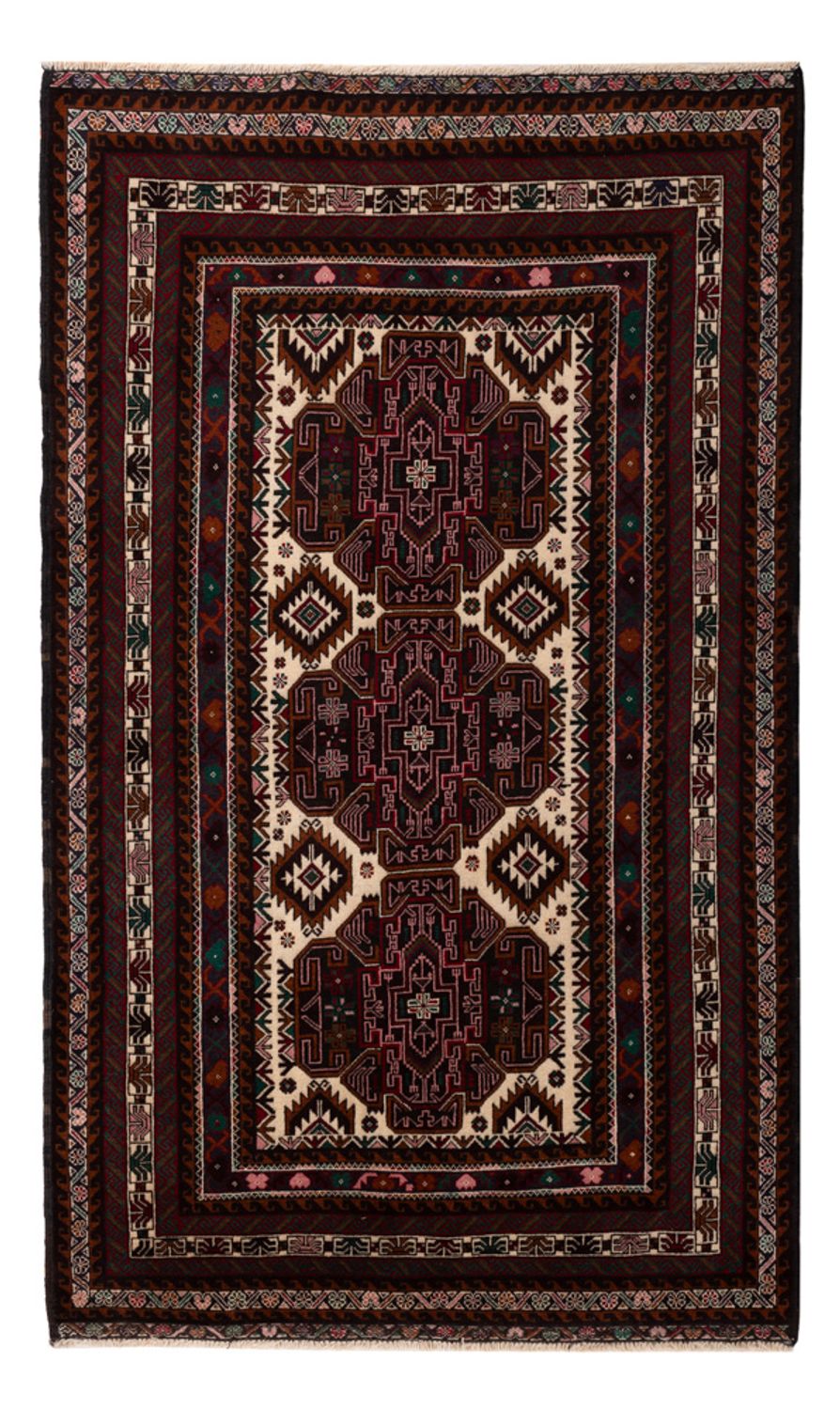 Tapis Belutsch - 199 x 115 cm - beige foncé