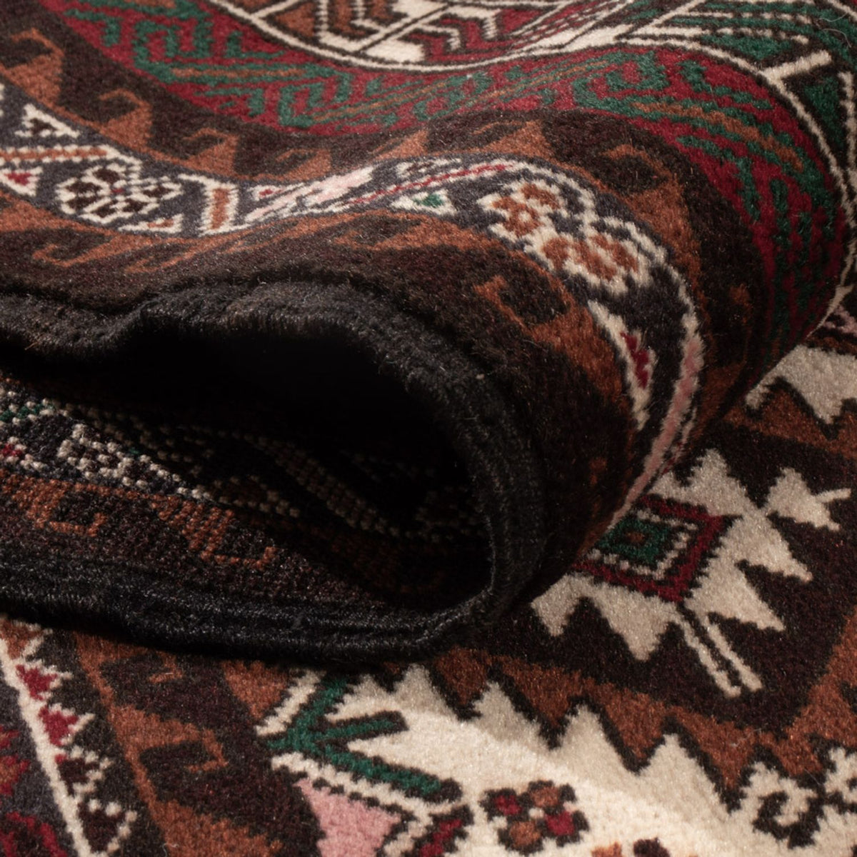 Tapis Belutsch - 199 x 115 cm - beige foncé