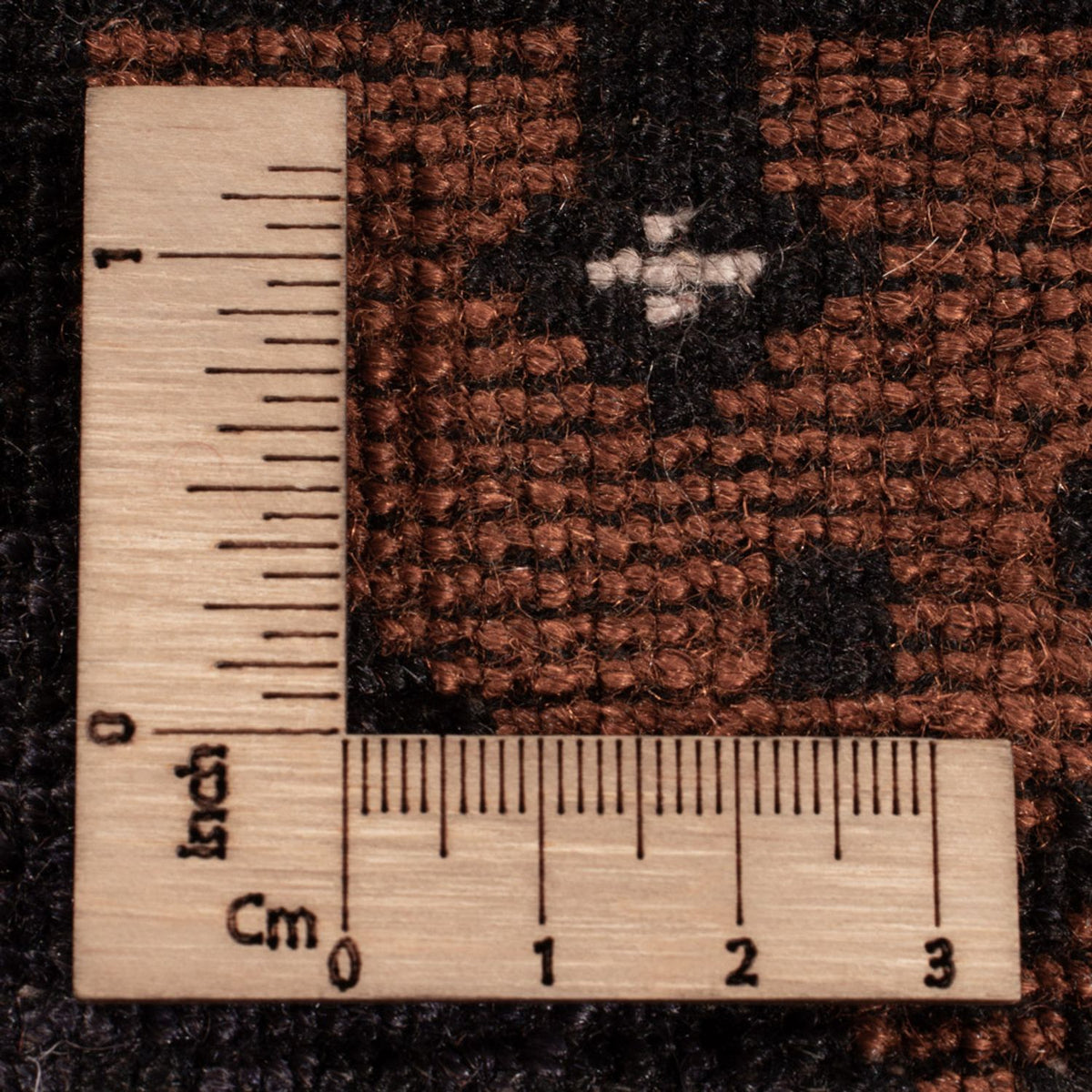 Tapis Belutsch - 190 x 126 cm - rouge foncé