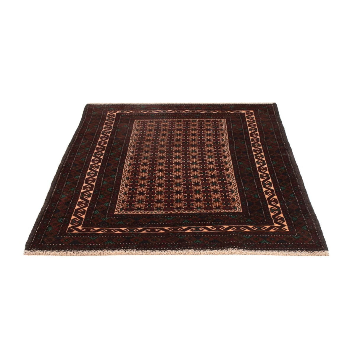 Tapis Belutsch - 192 x 119 cm - beige foncé
