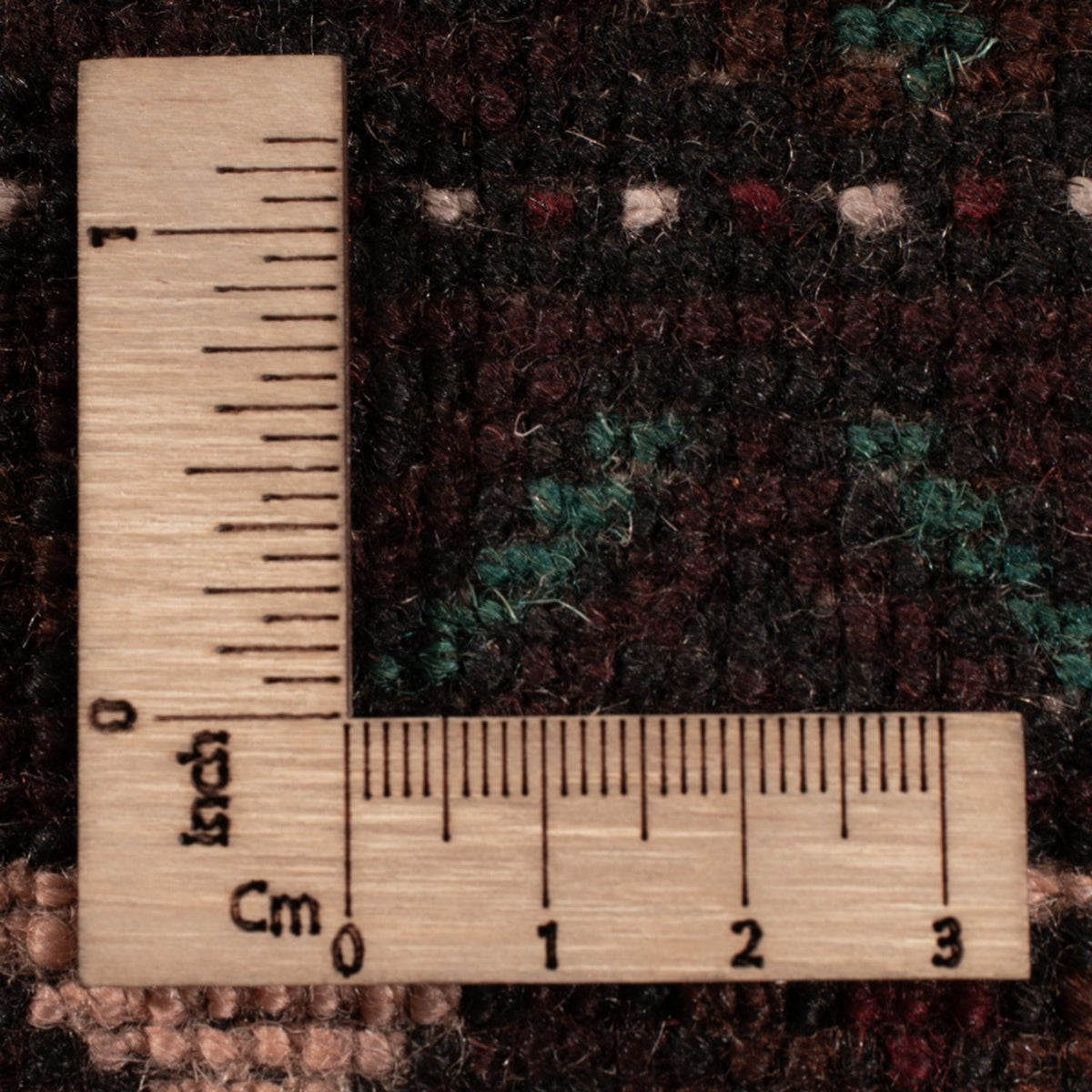 Tapis Belutsch - 192 x 119 cm - beige foncé