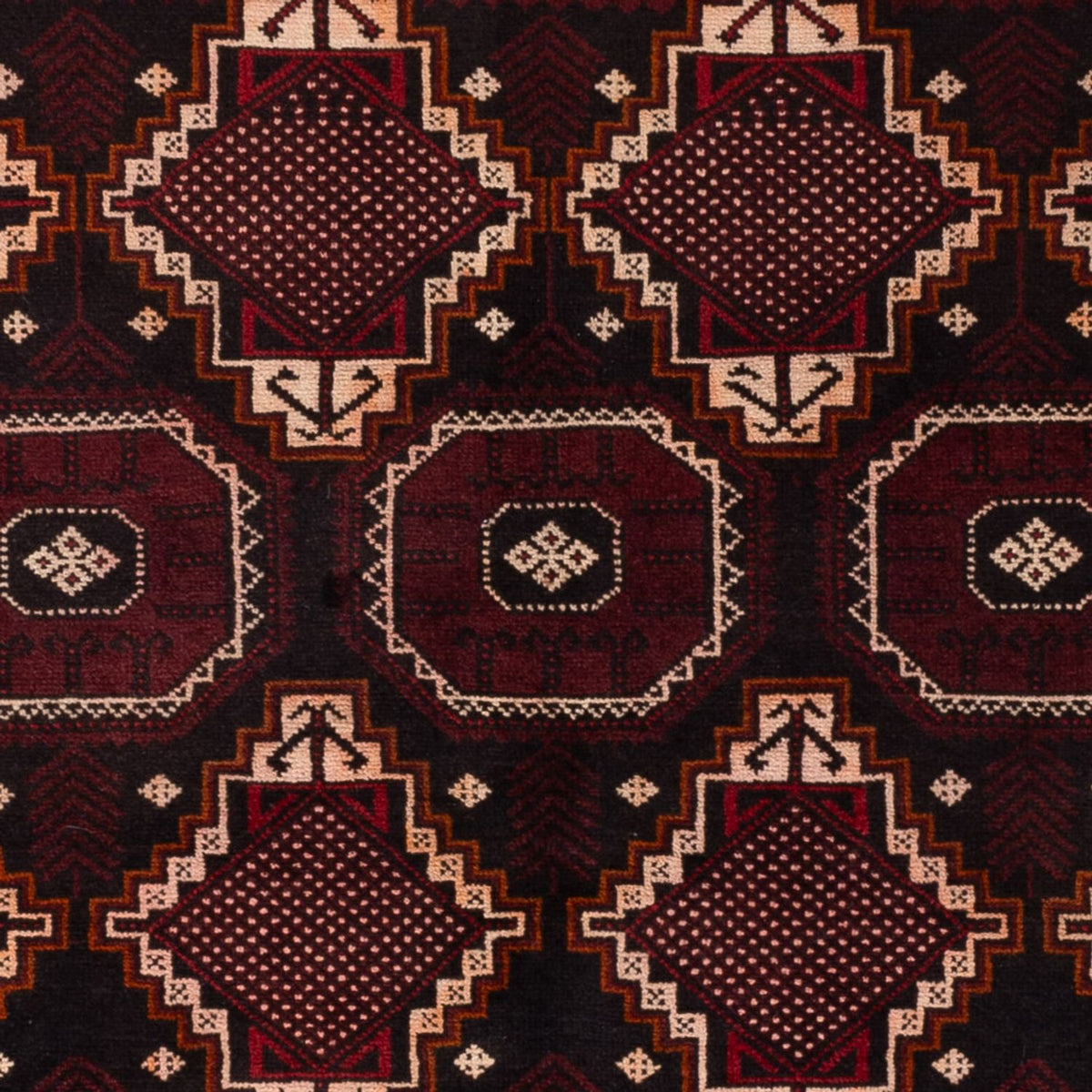 Tapis Belutsch - 192 x 115 cm - beige foncé