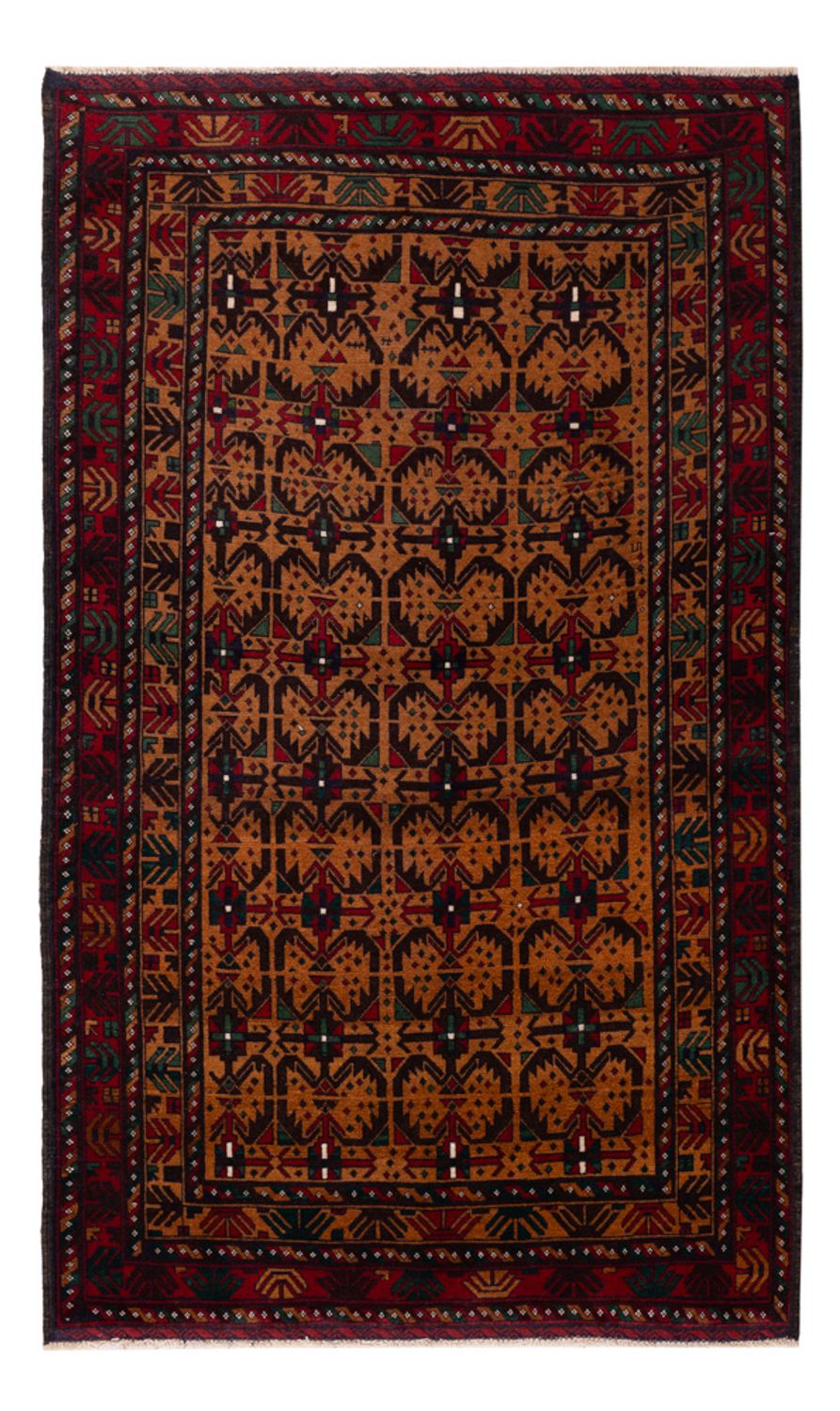 Tapis Belutsch - 184 x 105 cm - rouille
