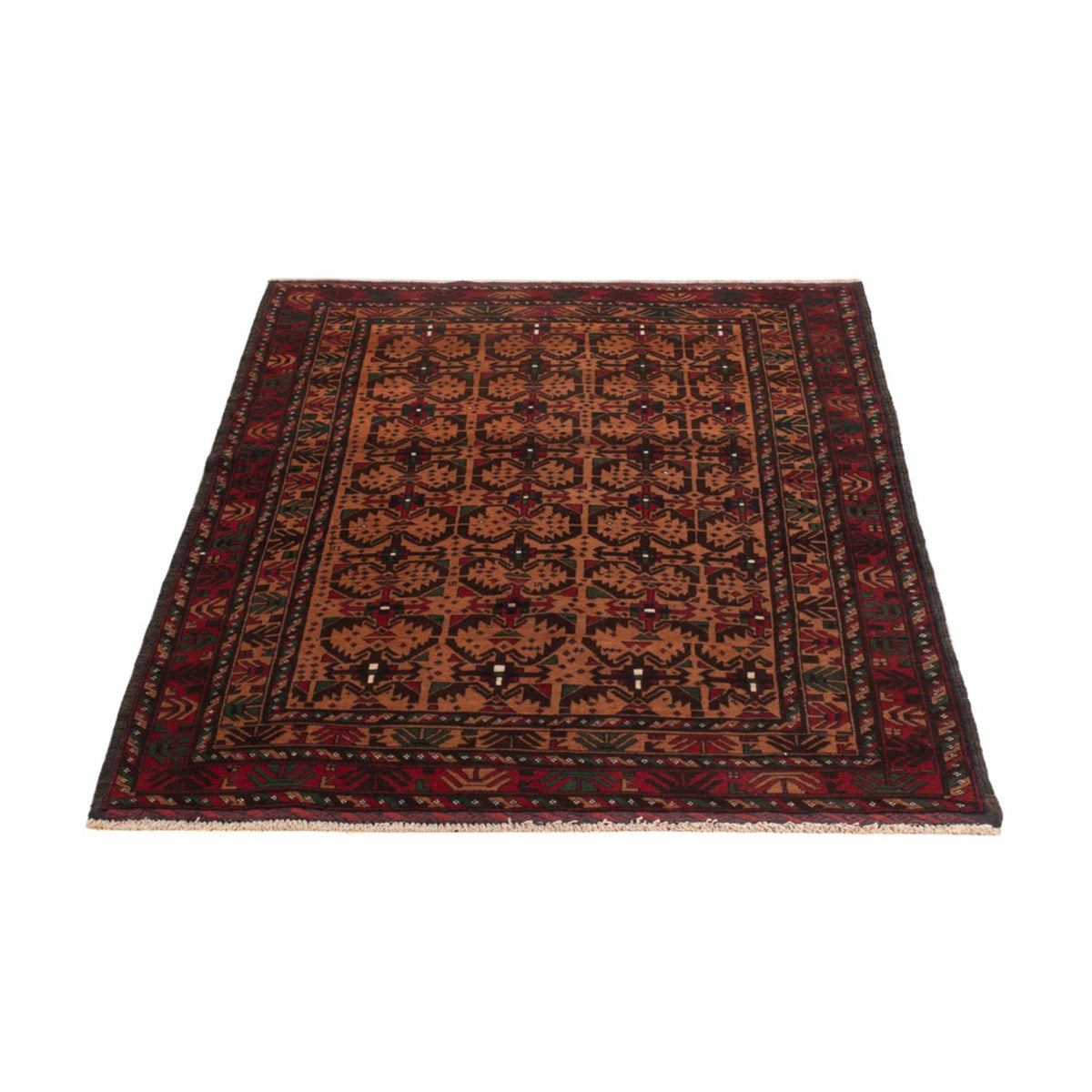 Tapis Belutsch - 184 x 105 cm - rouille