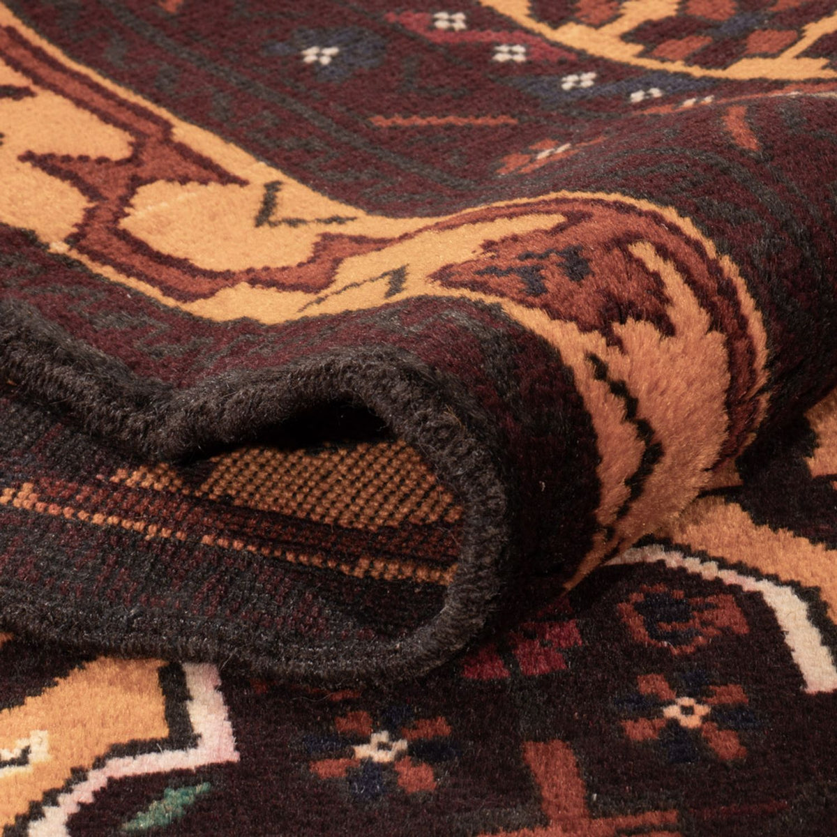 Tapis Belutsch - 185 x 126 cm - beige