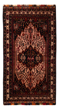 Tapis de couloir Tapis Belutsch - 193 x 110 cm - rouge clair