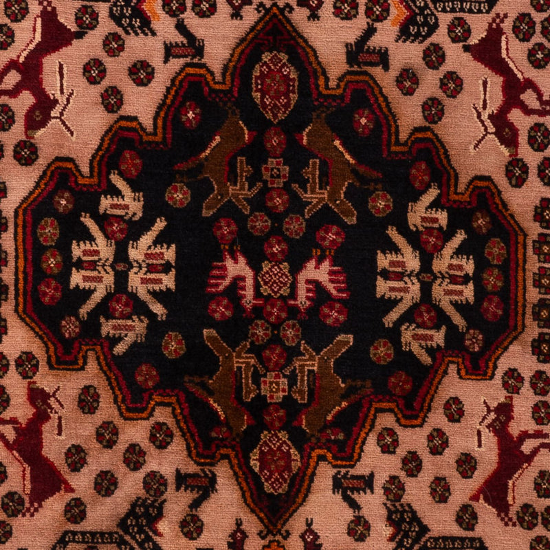 Tapis de couloir Tapis Belutsch - 193 x 110 cm - rouge clair