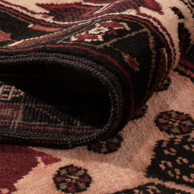 Tapis de couloir Tapis Belutsch - 193 x 110 cm - rouge clair