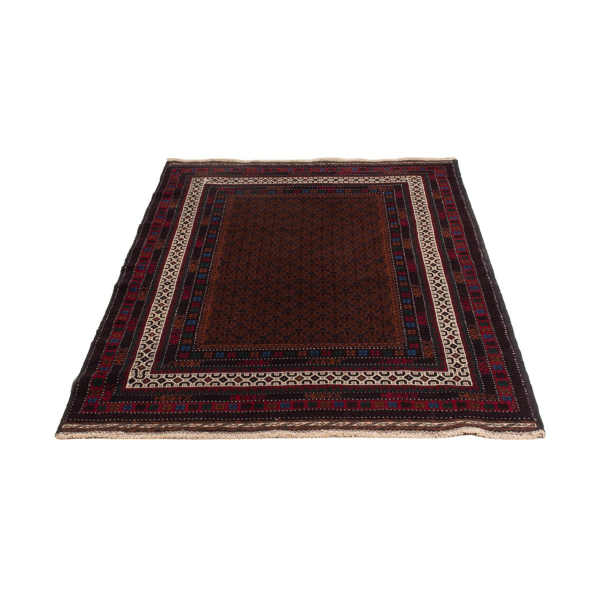 Tapis Belutsch - 185 x 120 cm - rouge foncé