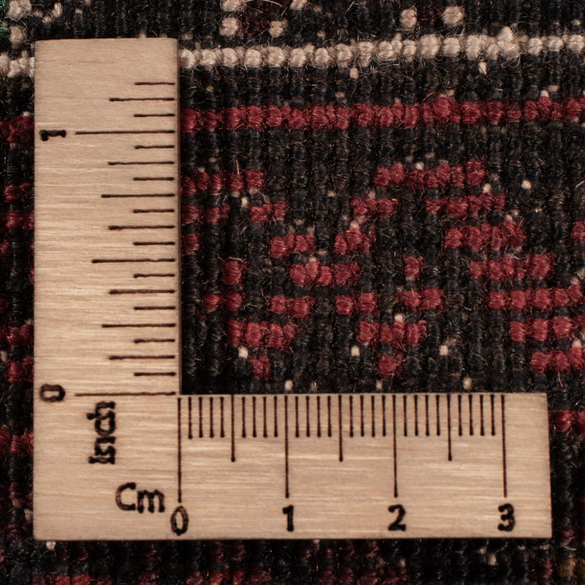 Tapis Belutsch - 200 x 117 cm - rouge foncé