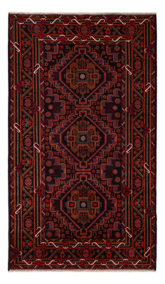 Tapis Belutsch - 206 x 117 cm - rouge foncé