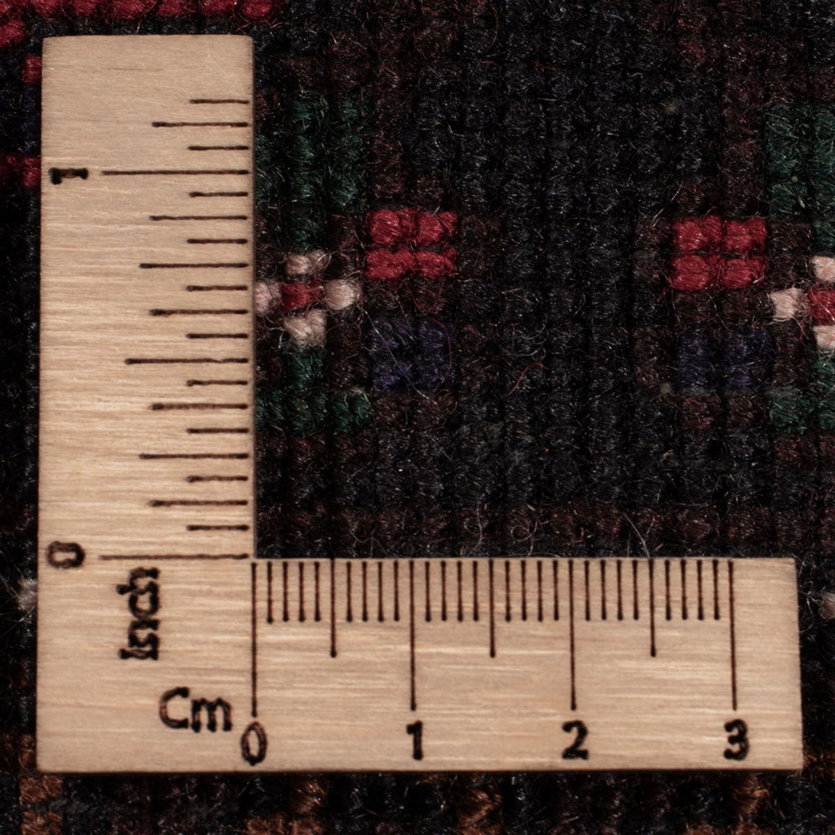 Tapis Belutsch - 195 x 117 cm - rouge foncé