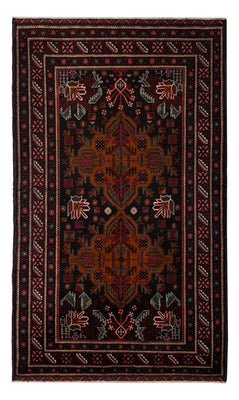 Tapis de couloir Tapis Belutsch - 201 x 114 cm - rouge foncé