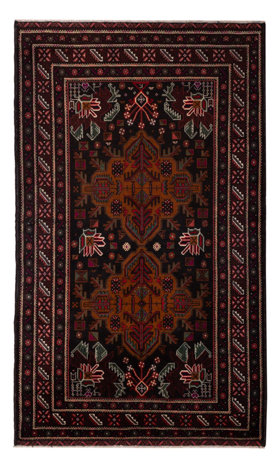 Tapis de couloir Tapis Belutsch - 201 x 114 cm - rouge foncé
