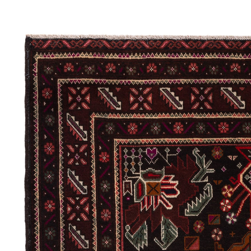 Tapis de couloir Tapis Belutsch - 201 x 114 cm - rouge foncé