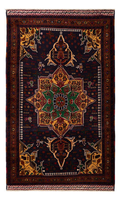 Tapis Belutsch - 195 x 120 cm - multicolore