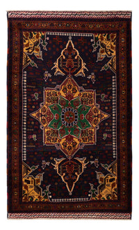 Tapis Belutsch - 195 x 120 cm - multicolore