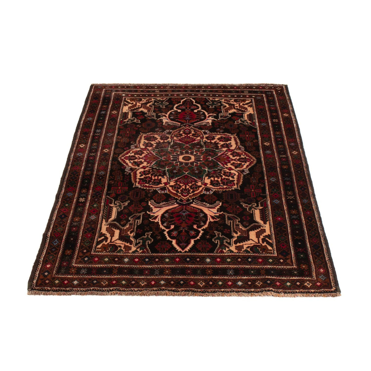 Tapis Belutsch - 202 x 115 cm - multicolore