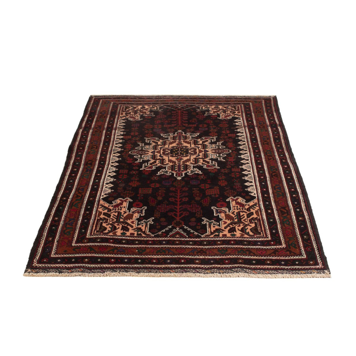 Tapis Belutsch - 193 x 118 cm - multicolore