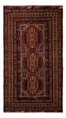 Tapis de couloir Tapis Belutsch - 204 x 110 cm - beige foncé