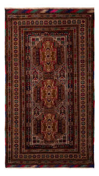 Tapis de couloir Tapis Belutsch - 204 x 110 cm - beige foncé
