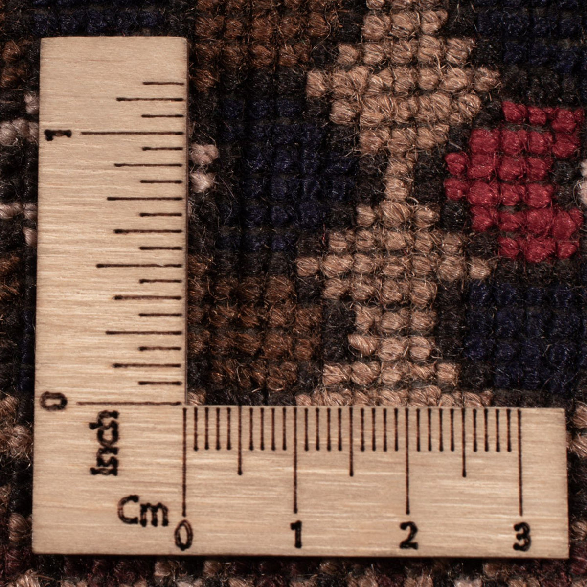 Tapis de couloir Tapis Belutsch - 204 x 110 cm - beige foncé