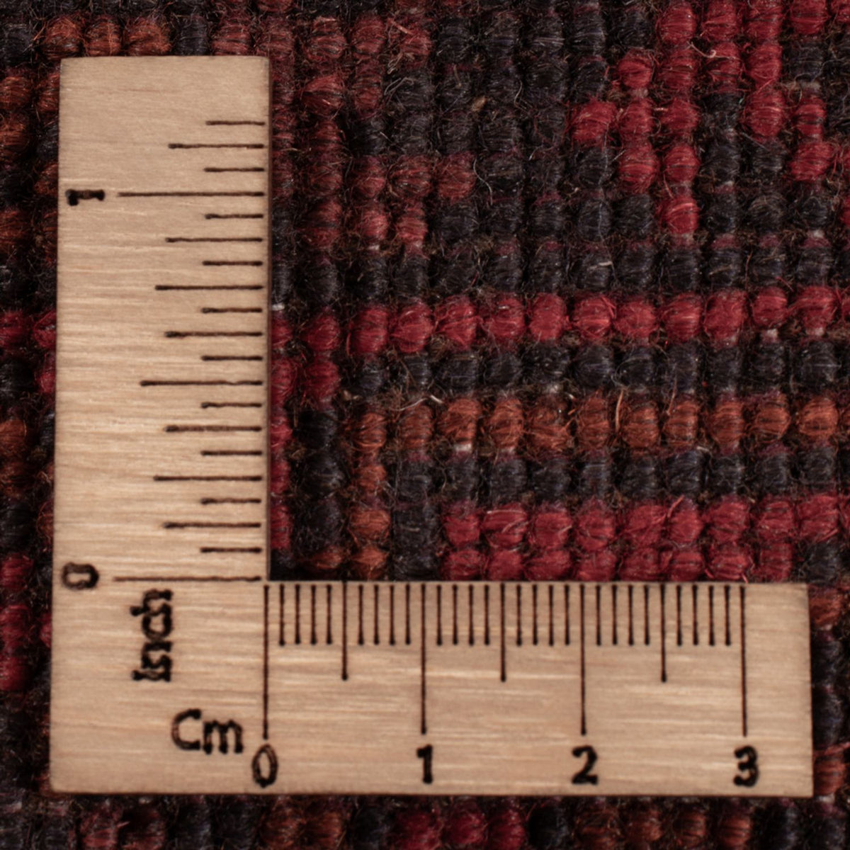 Tapis afghan - Kunduz - 197 x 127 cm - rouge