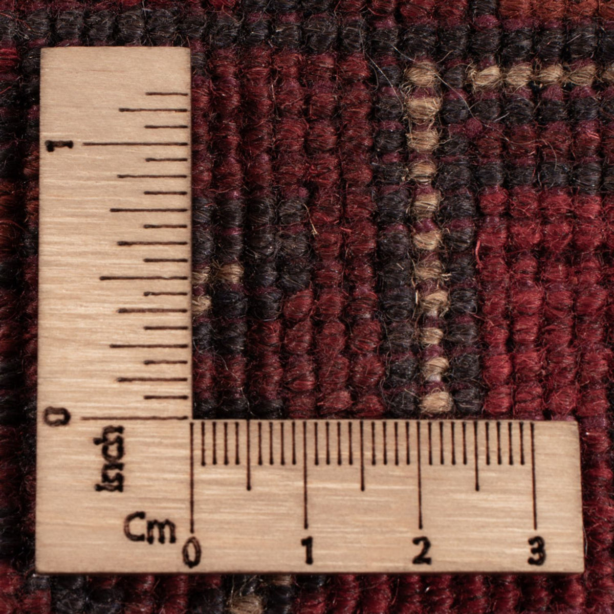 Tapis afghan - Kunduz - 197 x 125 cm - rouge