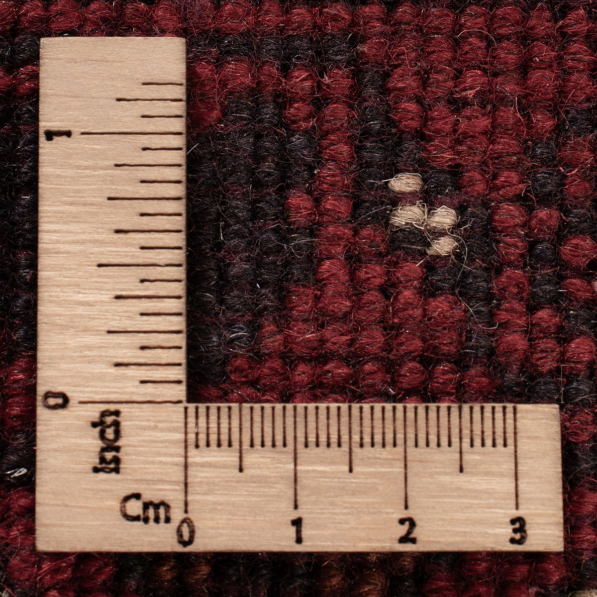 Tapis afghan - Kunduz - 194 x 121 cm - rouge