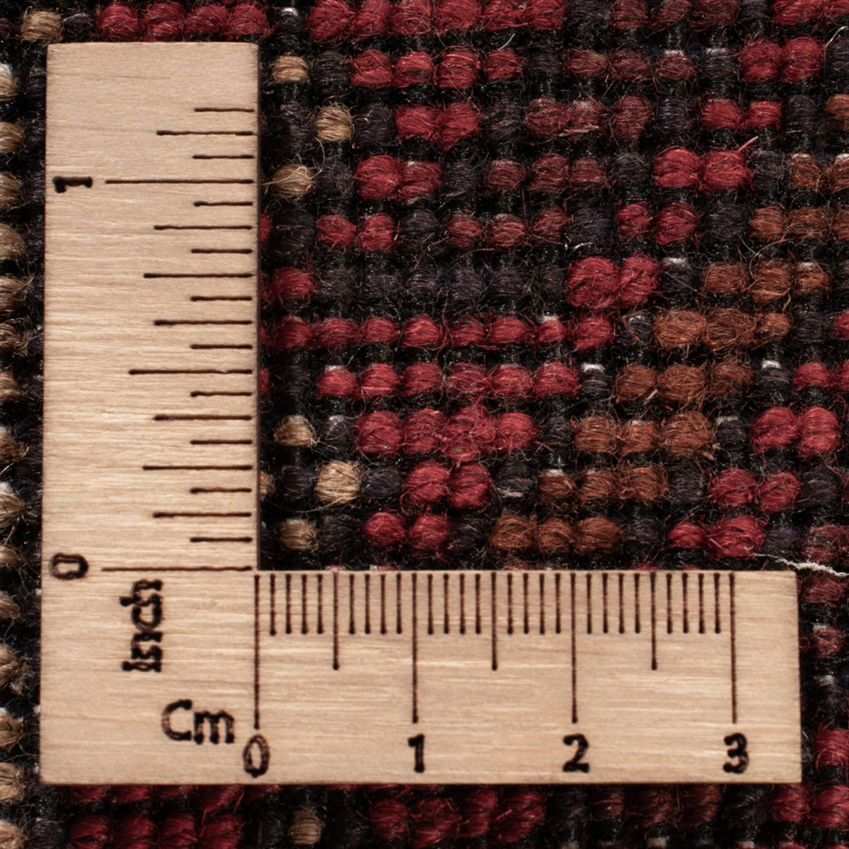 Tapis afghan - Kunduz - 201 x 126 cm - rouge