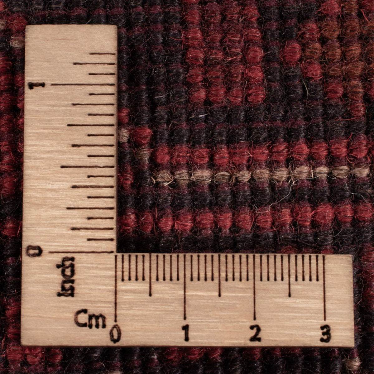 Tapis afghan - Kunduz - 198 x 126 cm - rouge