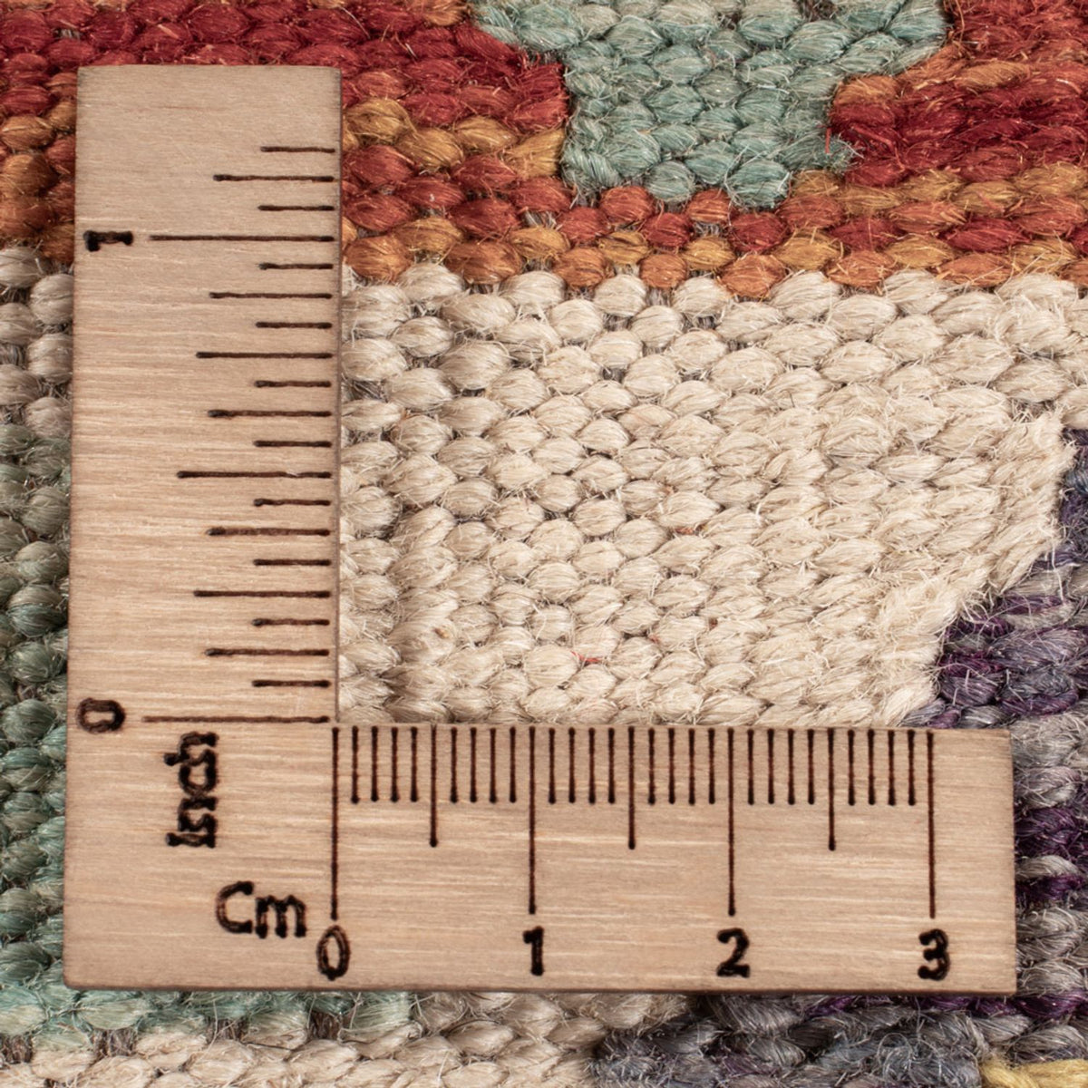 Tapis Kelim - Splash - 174 x 127 cm - multicolore