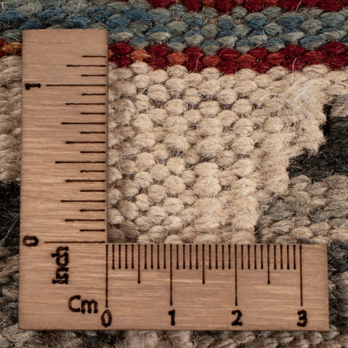 Tapis Kelim - Splash - 290 x 199 cm - multicolore