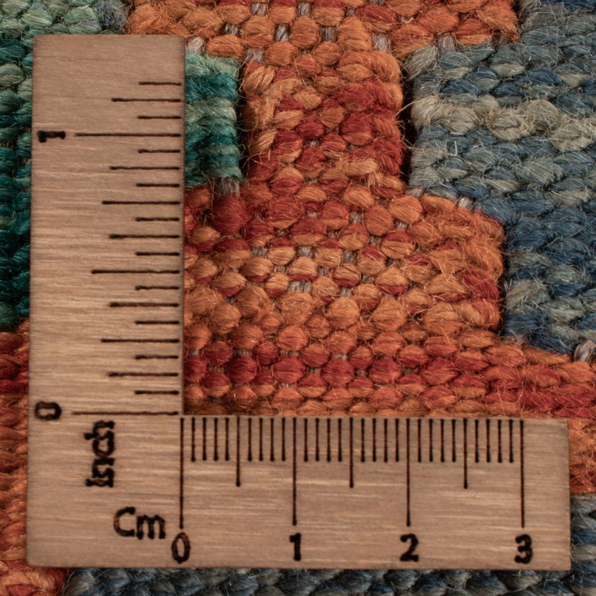 Tapis Kelim - Splash - 293 x 210 cm - multicolore