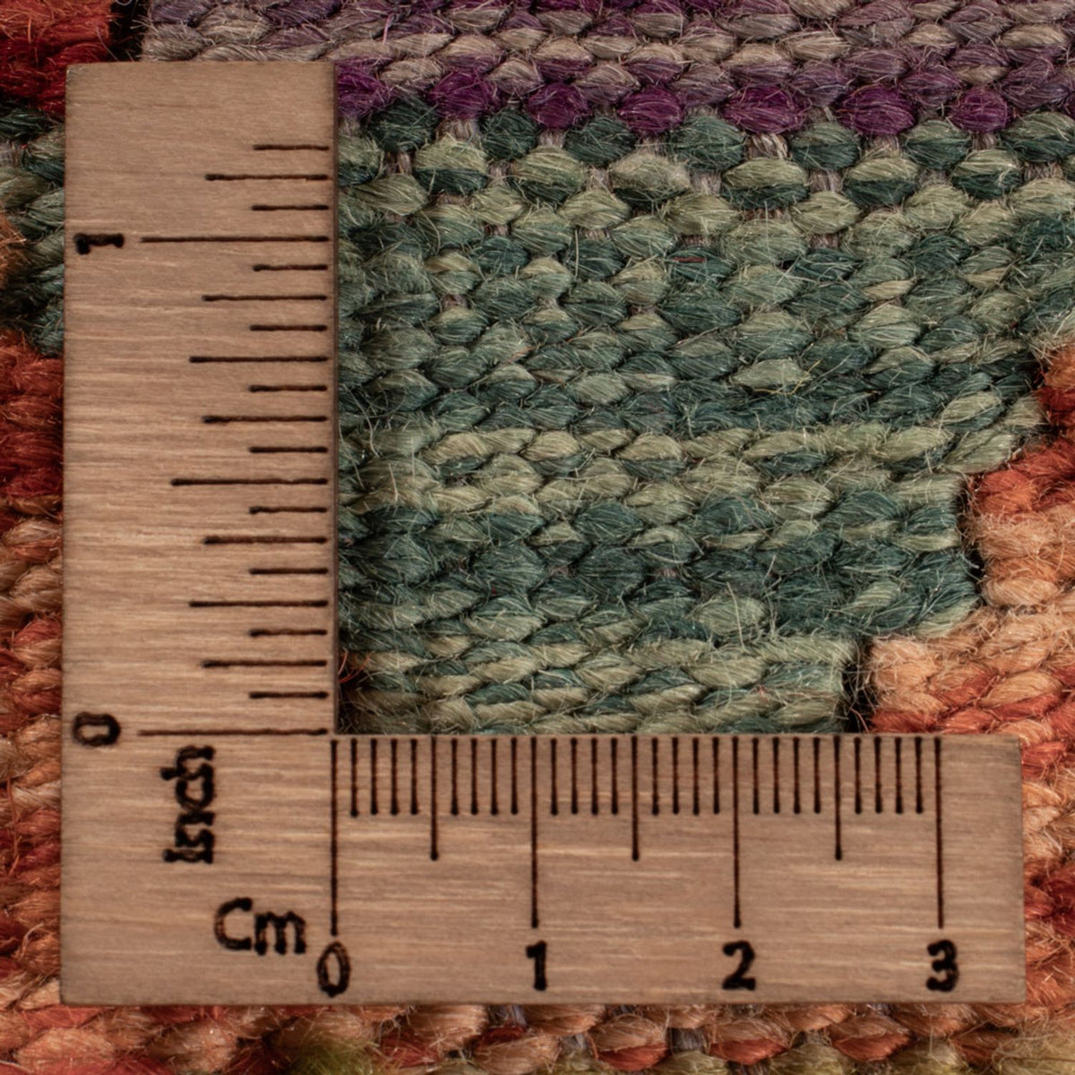 Tapis Kelim - Splash - 295 x 207 cm - multicolore