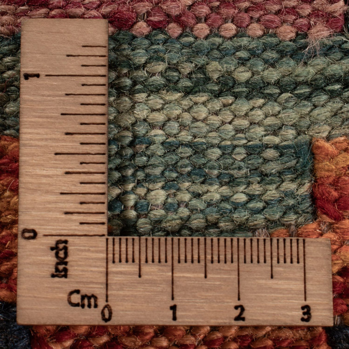 Tapis Kelim - Splash - 290 x 200 cm - multicolore