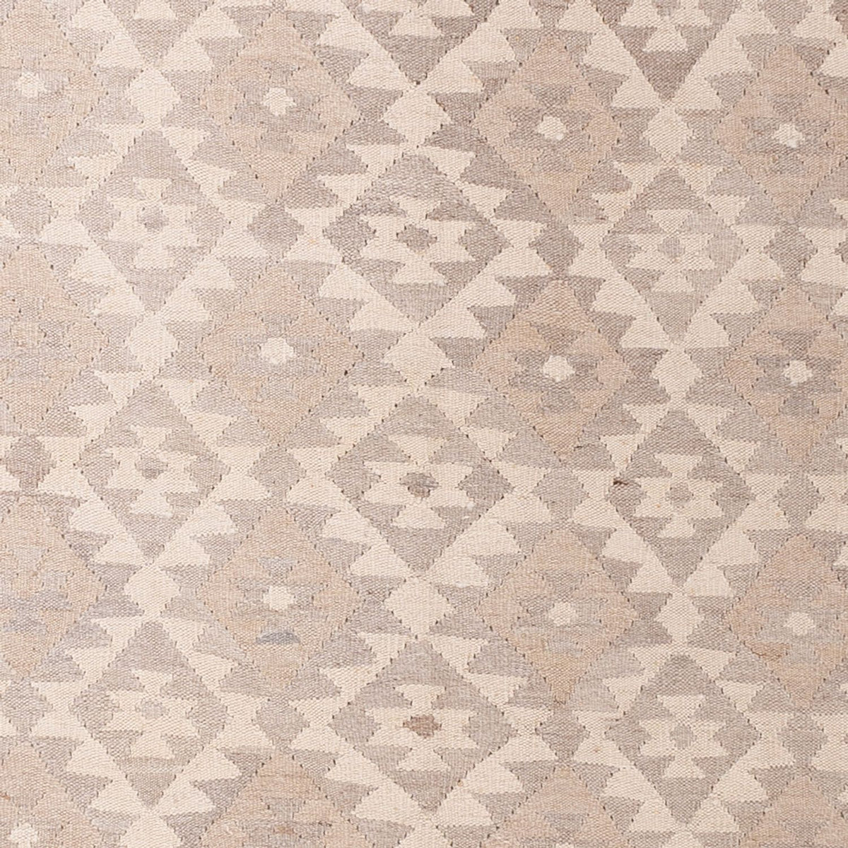 Tapis Kelim - Splash - 301 x 210 cm - gris clair