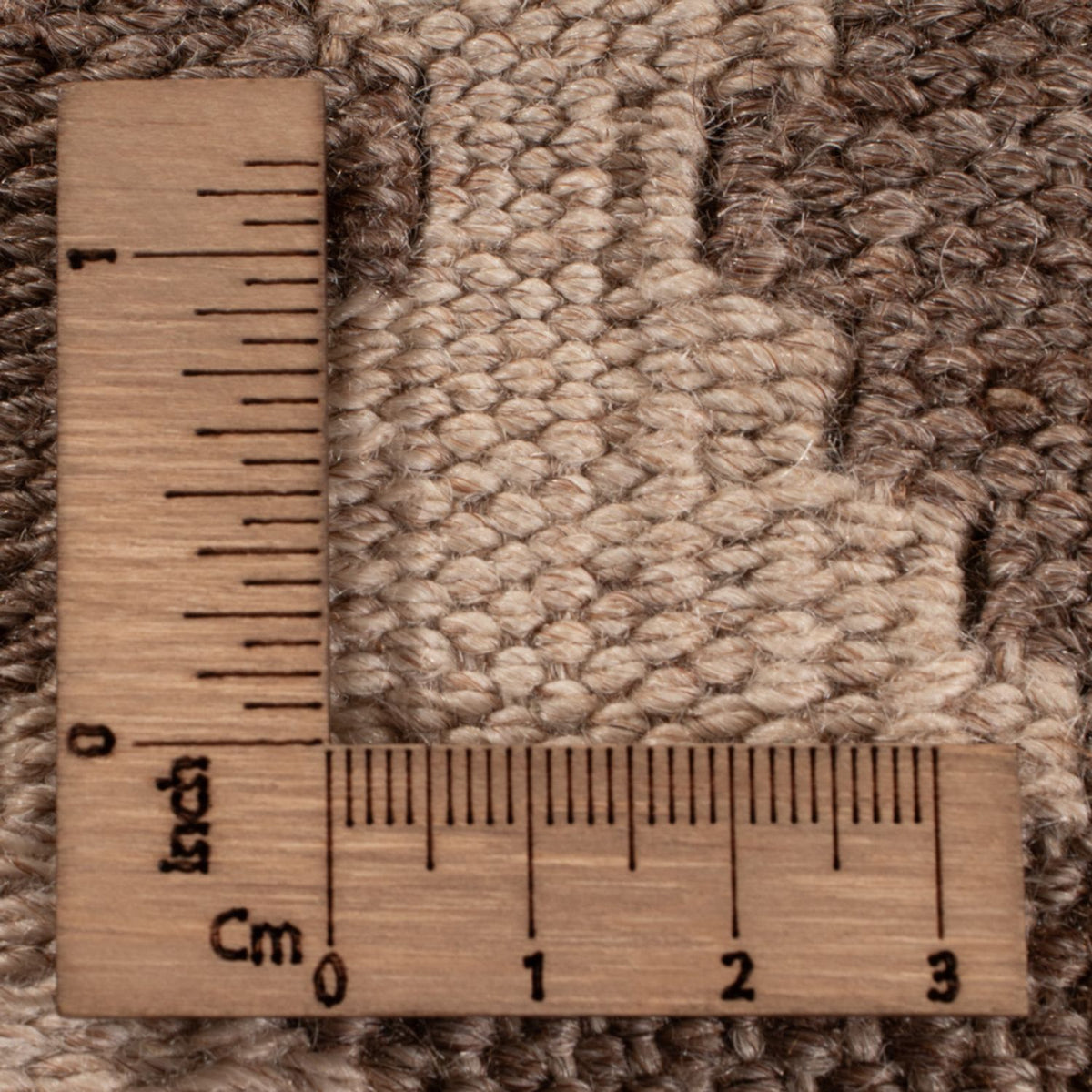 Tapis Kelim - Splash - 287 x 202 cm - gris clair