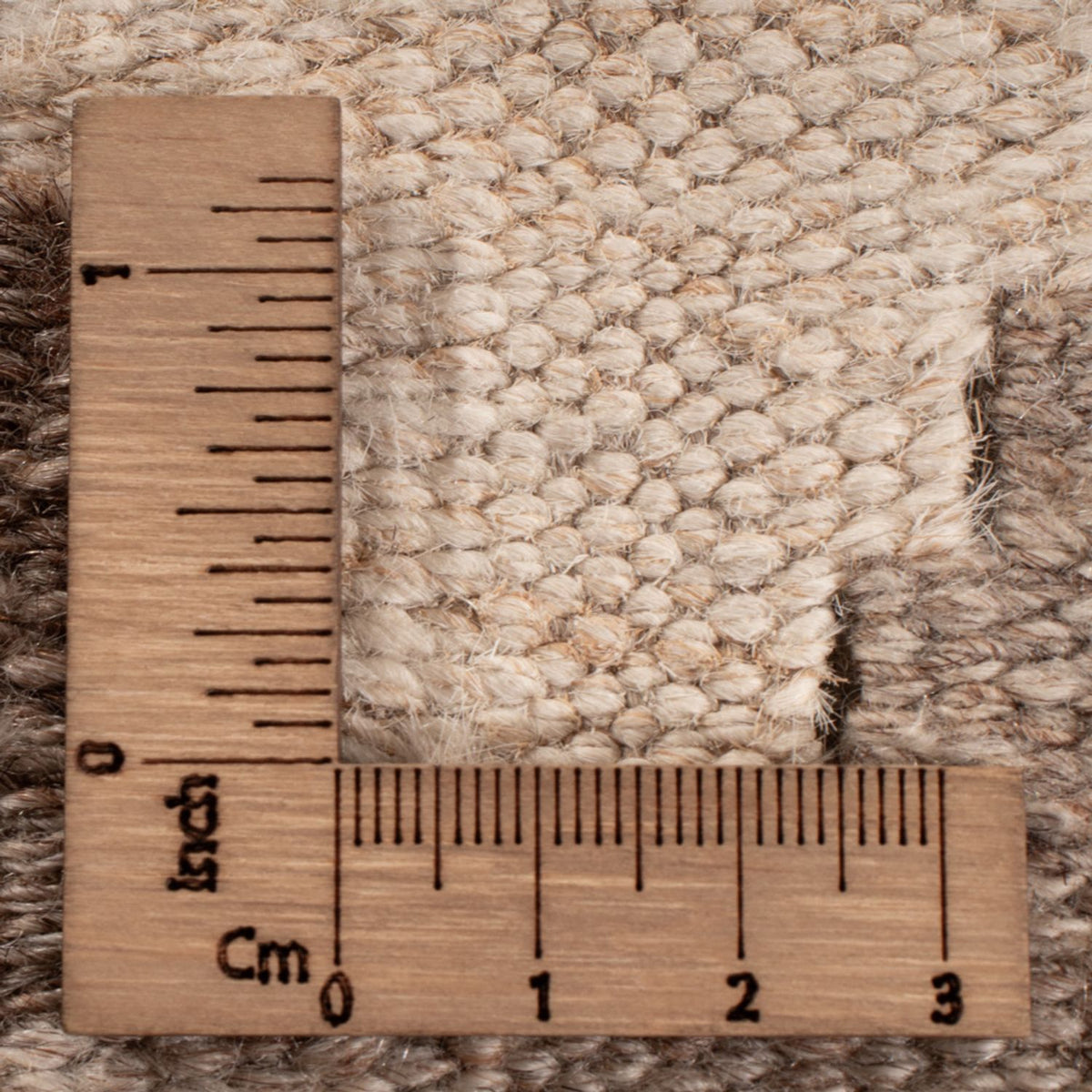 Tapis Kelim - Splash - 286 x 202 cm - gris clair