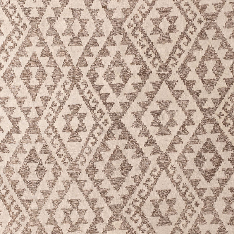 Tapis Kelim - Splash - 301 x 206 cm - gris clair