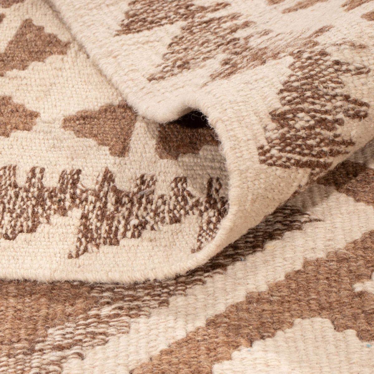 Tapis Kelim - Splash - 303 x 206 cm - gris